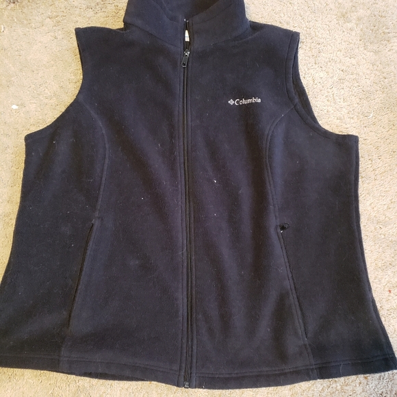 Columbia Womens Benton Springs Black Full Zip Fleece Vest 2X - Picture 4 of 12